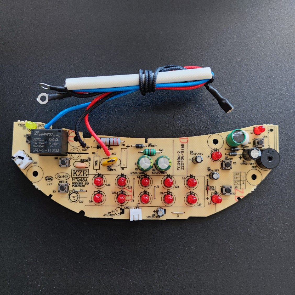 tcl电饭煲主板tbjmf40a电源控制板电路板fcq48a配件电煲