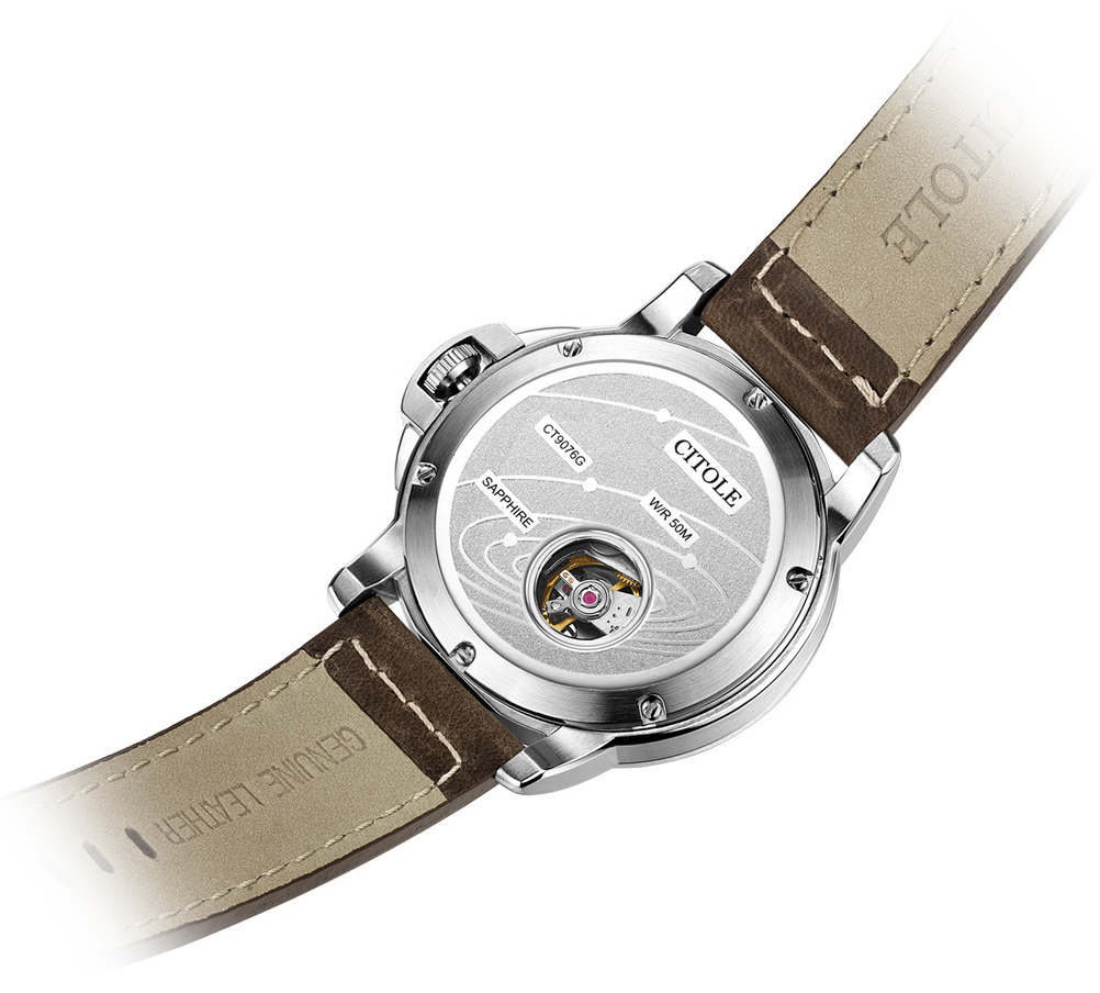 包邮citole西腾手表男士自动自动机机械表陨石系列国产腕表