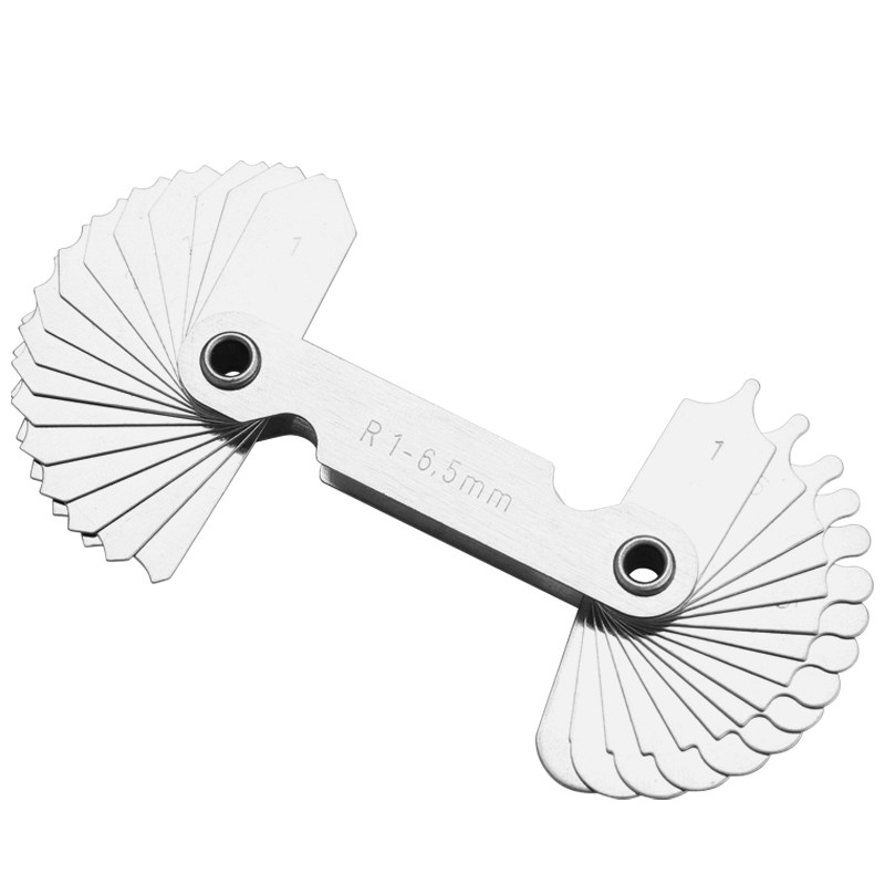 螺纹圆弧半径规牙测量样板角规角度量工具螺距样板