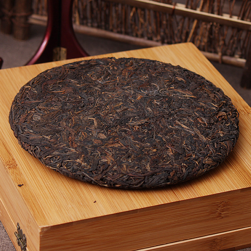 老生纯干90年代公司绿印8582生饼云南七子饼普普洱