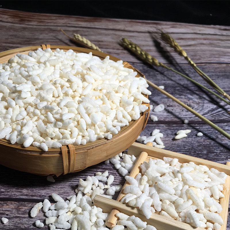 湖南常德特产阴米泡儿原味糯米手工炒米红糖其它干货