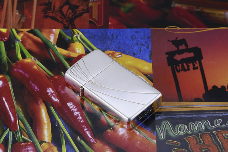 2014年mevius限量抽奖纯银纤巧窄机美国原装正版zippo