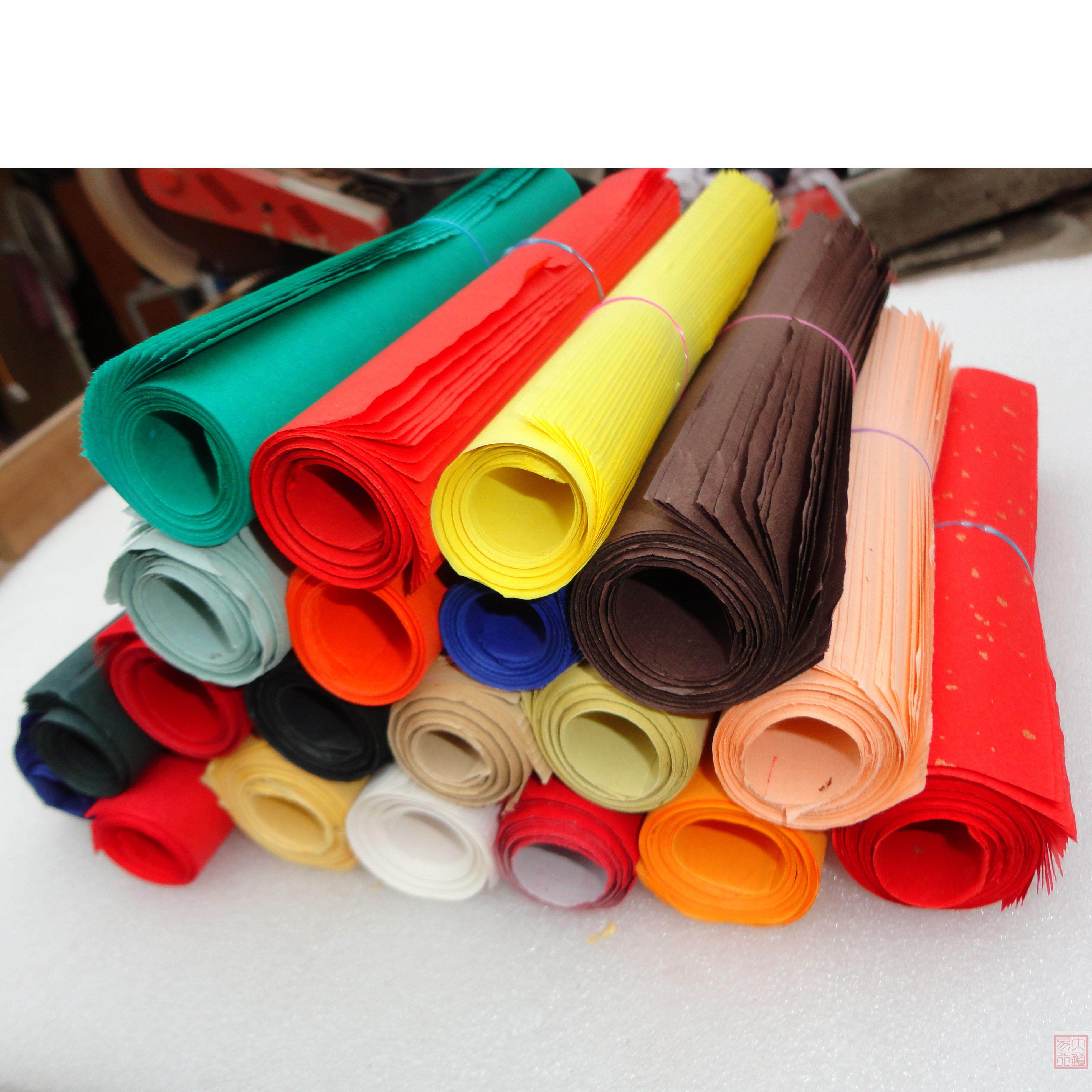 大红宣纸手工学生初学剪纸工具材料清仓包邮喜字