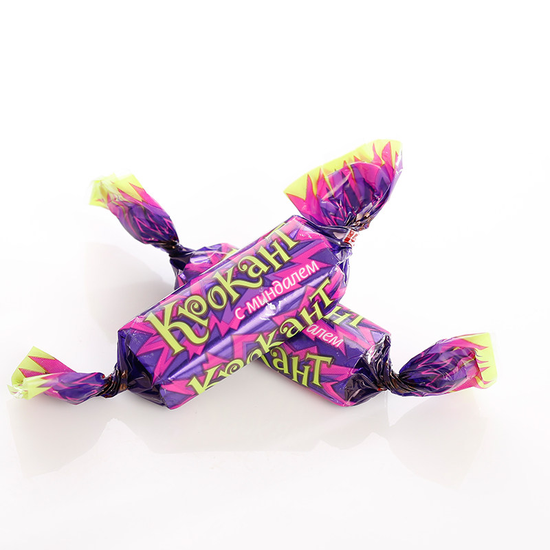 紫皮俄罗斯kpokaht进口巧克力糖果kdv喜糖酥心500g糖果