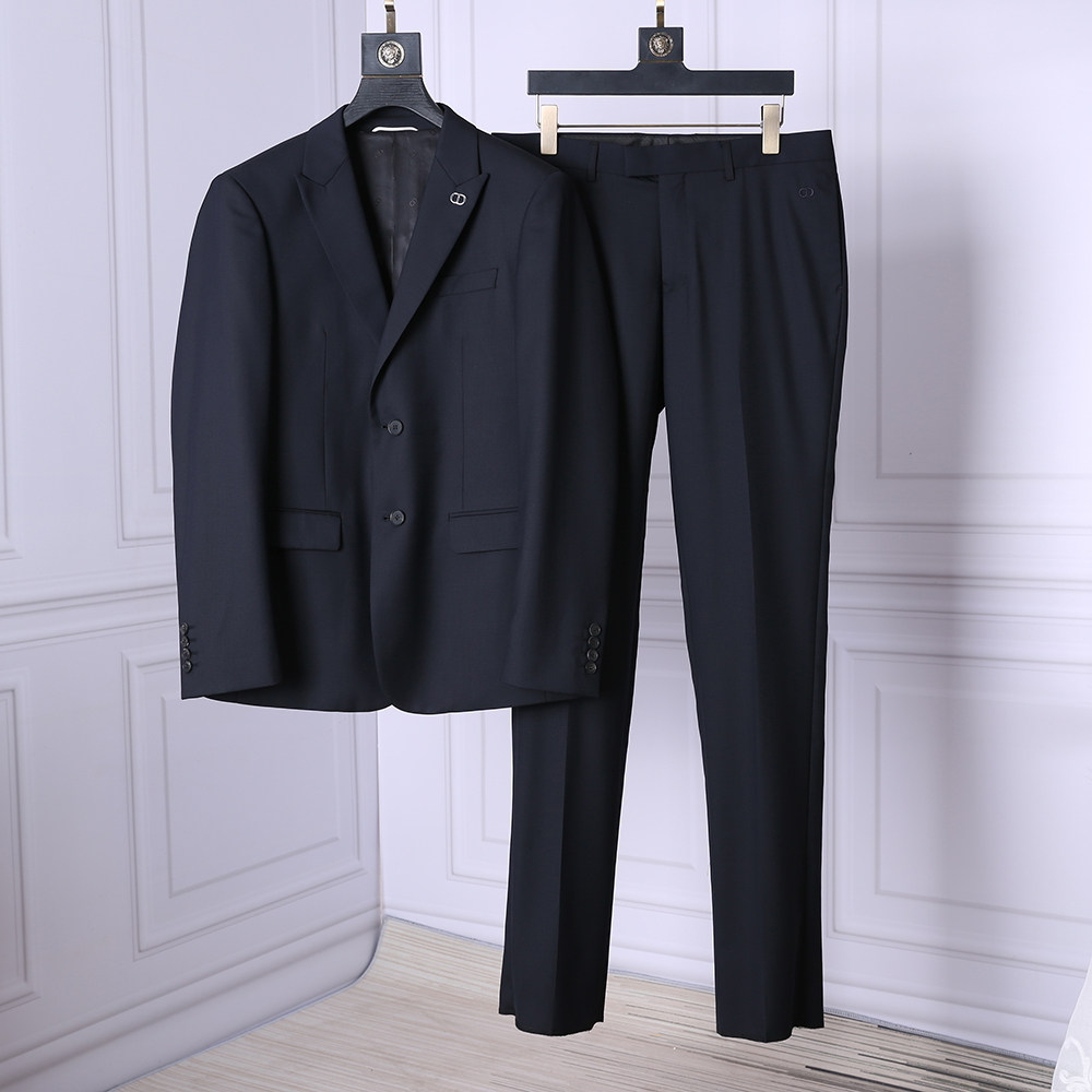 20年新款西服套装上身挺拔帅气舒适修身绅士西服套装