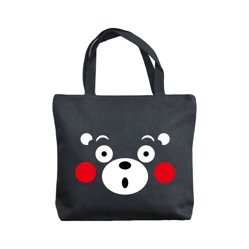 熊本熊卡通可爱布朗熊毛毡布饭盒便当包手拎袋保温包购物袋手提包