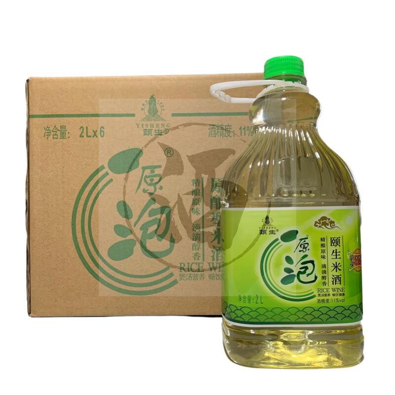 颐生米酒企业南通特产金奖纯米2l原泡原酿型月子米酒