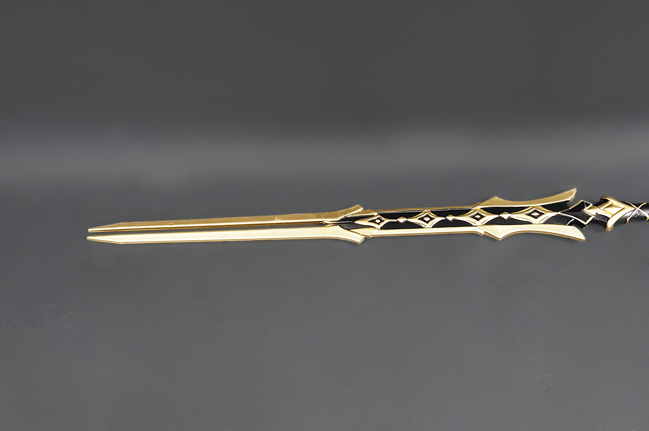 现货 剑网三cosplay武器道具 藏剑100级大橙武 鹿卢 君行四海