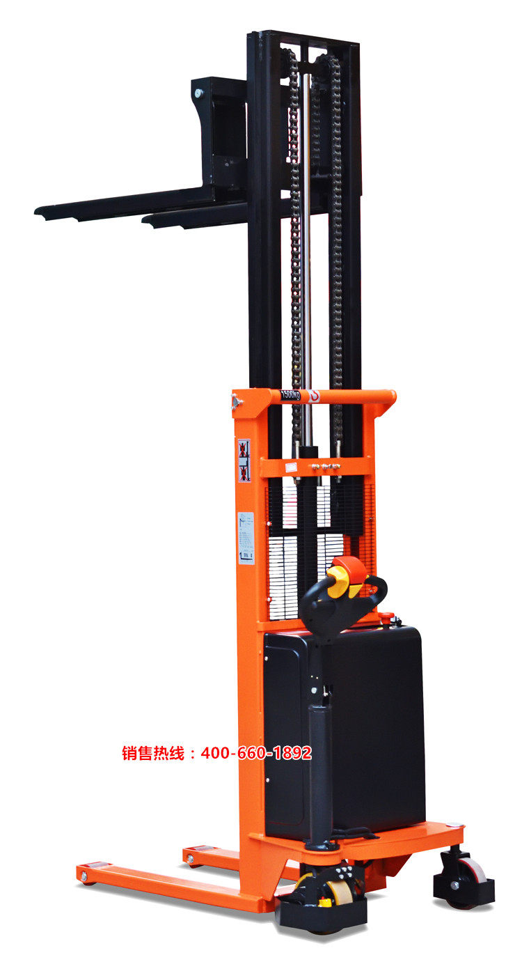 电动叉车牛力自走堆高车升高搬运液压装卸车
