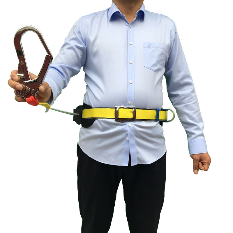 安全带单腰速差式坠落自控高空作业伸缩保险带电电工安全带
