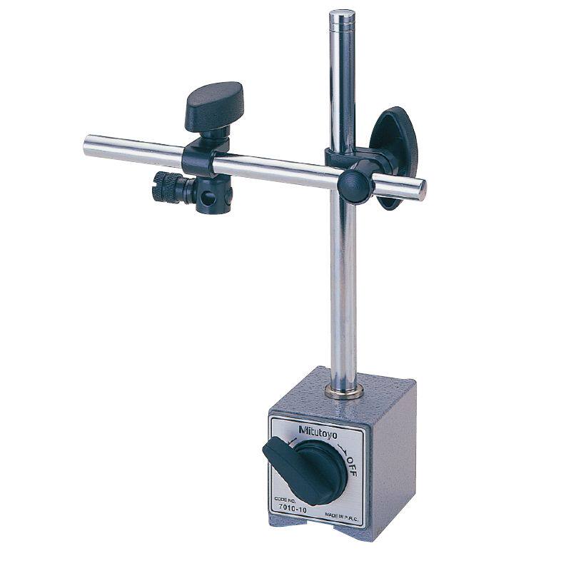 日本三丰万向磁性表座7032b 7011s支架 7033b百分表磁力底座7010s