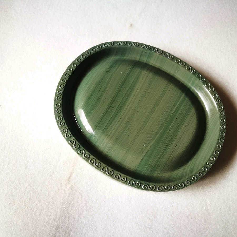 御砚松花石砚学生实用天然原石6寸文房四宝书法文房四宝