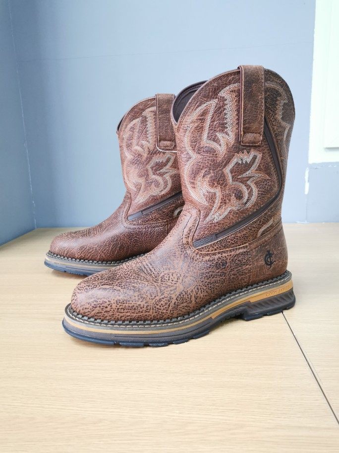 真品牛货美国codyjames男士西部牛仔骑士马靴工装马丁靴