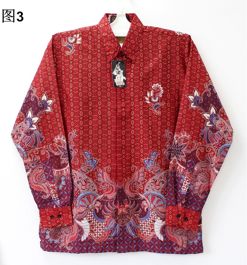 印尼服装服饰双层巴迪butik柔软纱笼民族风男装衬衫