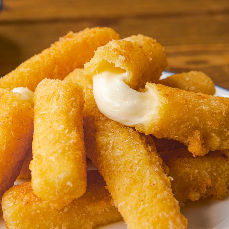 丝芝韩国进口爱味弘拔士棒奶酪油炸拉丝士条芝士新