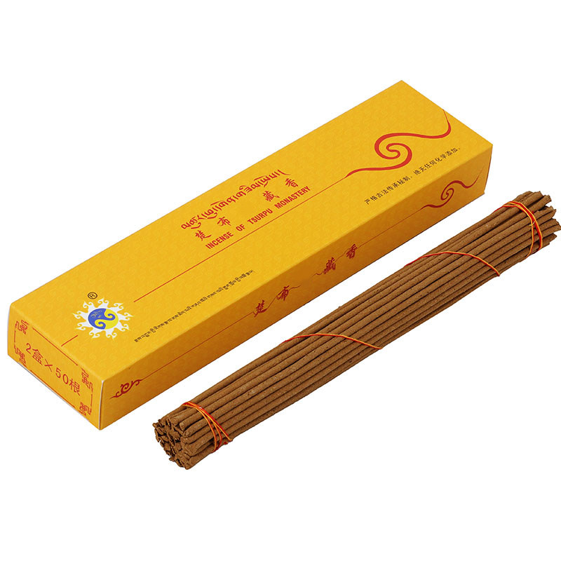 西藏拉萨楚布寺藏香天然纯家家用供佛室内净化空气线香香薰香料