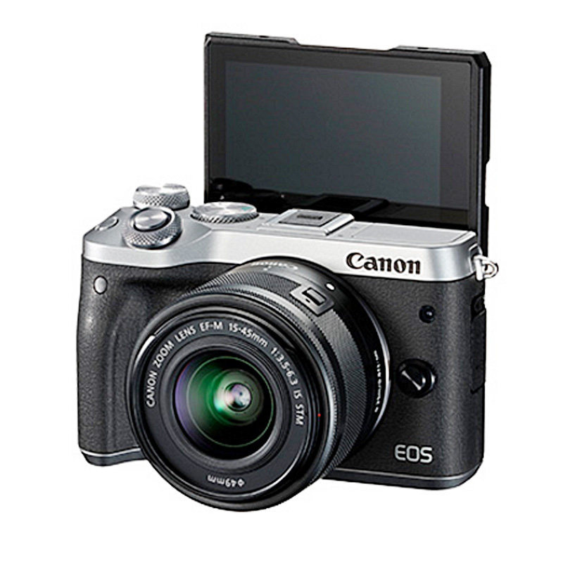 新品上市鹿晗 佳能微单eos m6 15-45 微单反数码相机 高清自拍 - 北京