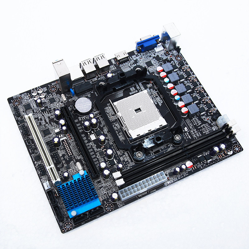 全新现货鹰捷amda85fm2ddr3台式电脑主板支持主板