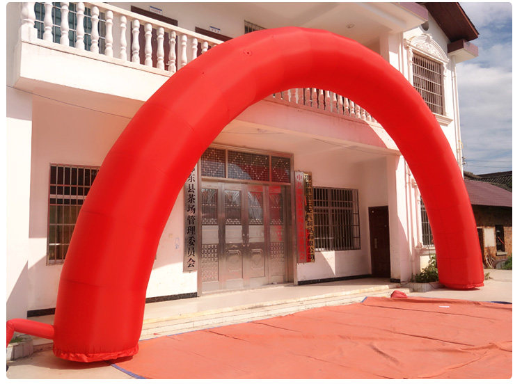 拱门新款开业充气婚庆彩虹8米10米12m户外拱门