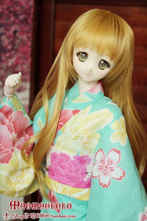 女款msd巨婴mdd浴衣和服百合樱花猫猫bjdbjd娃娃