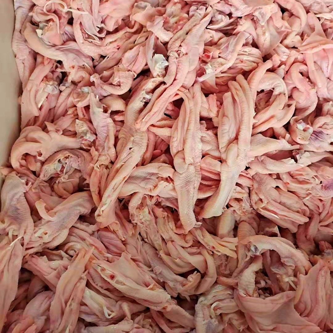 包邮新鲜去骨脱骨鸭掌鸭脚冷冻生鲜无骨鸭爪鸭肉