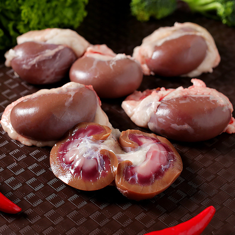 羊腰子烧烤食材烤串内蒙古锡盟清真绵羊肉羊腰羊内腰新鲜羊肾2斤