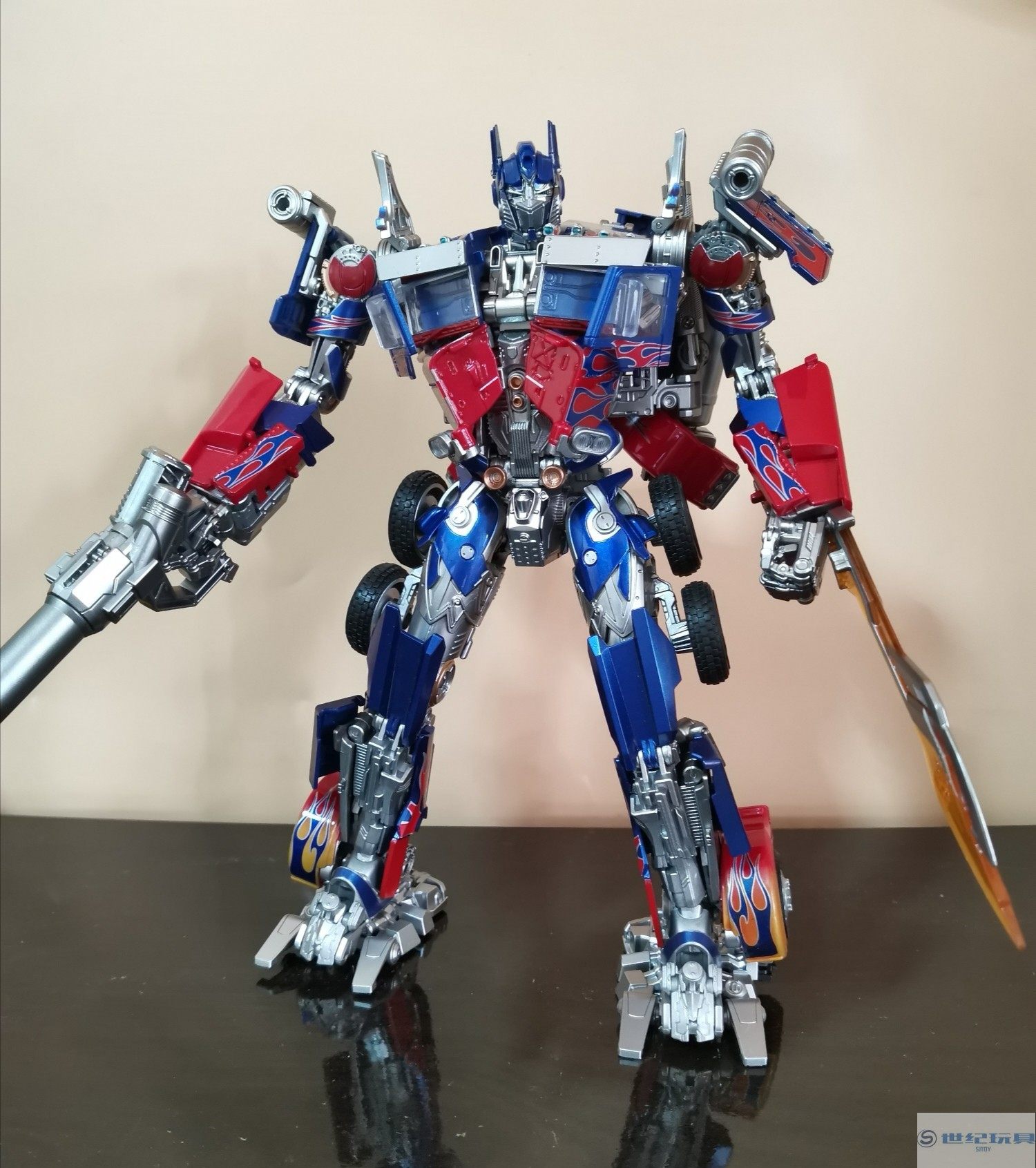 lt02mpm04擎天柱原色限量电影系列现货红色色版儿童机器人