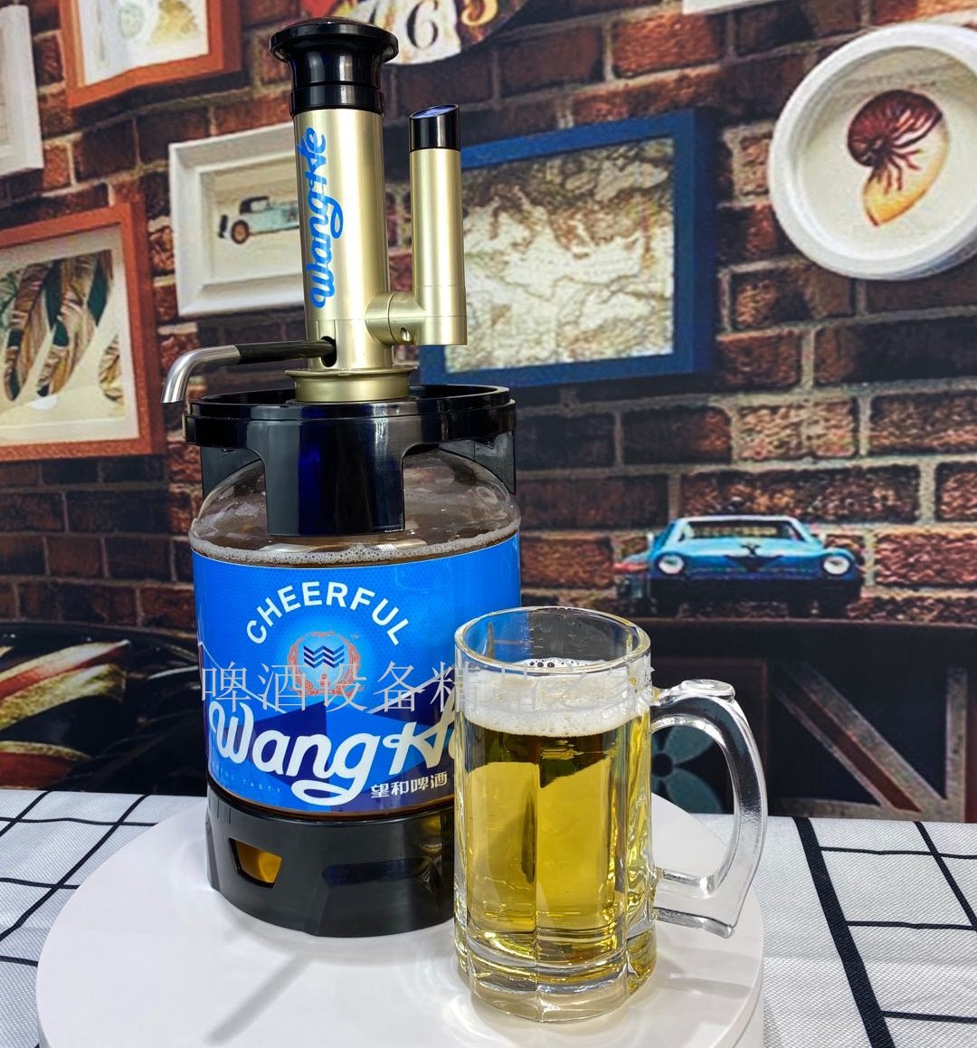 2020新款精酿啤酒锁鲜炮打气筒酒炮户外酒器小清家用酒壶