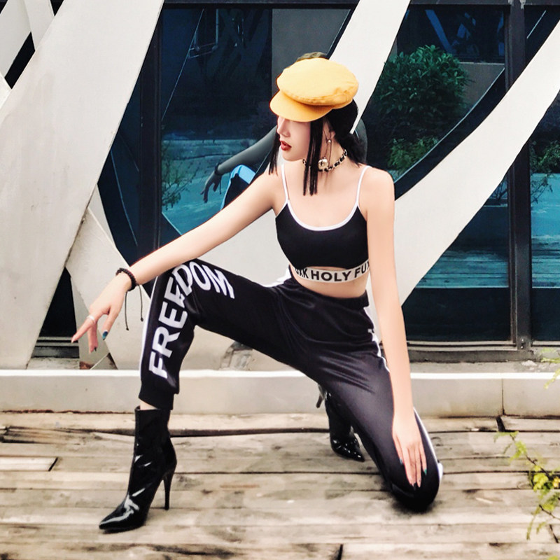 舞依芭欧美酒吧ds演出服嘻哈爵士性感夜店女dj歌手gogo团体领舞服