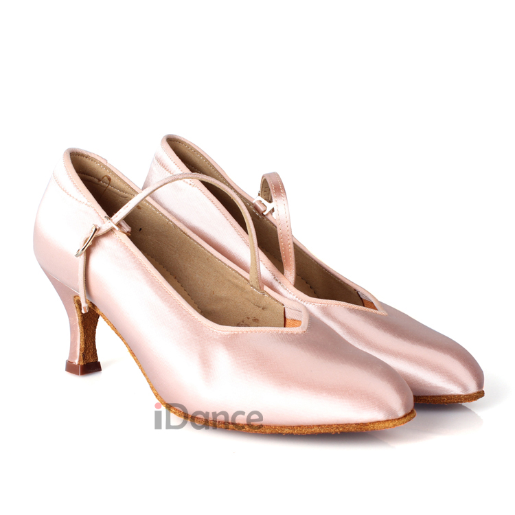 舞鞋贝蒂正品女式摩登专业交谊舞蹈鞋跳舞马蹄摩登舞鞋