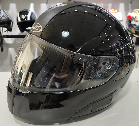 清仓处理hjc摩托车揭面头盔hjcismaxii双镜片揭面盔全盔半盔