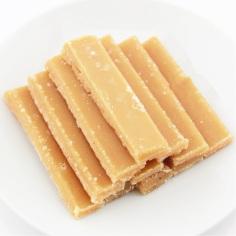 小土土黄糖块210克老红片糖湖南郴州特产月经白糖