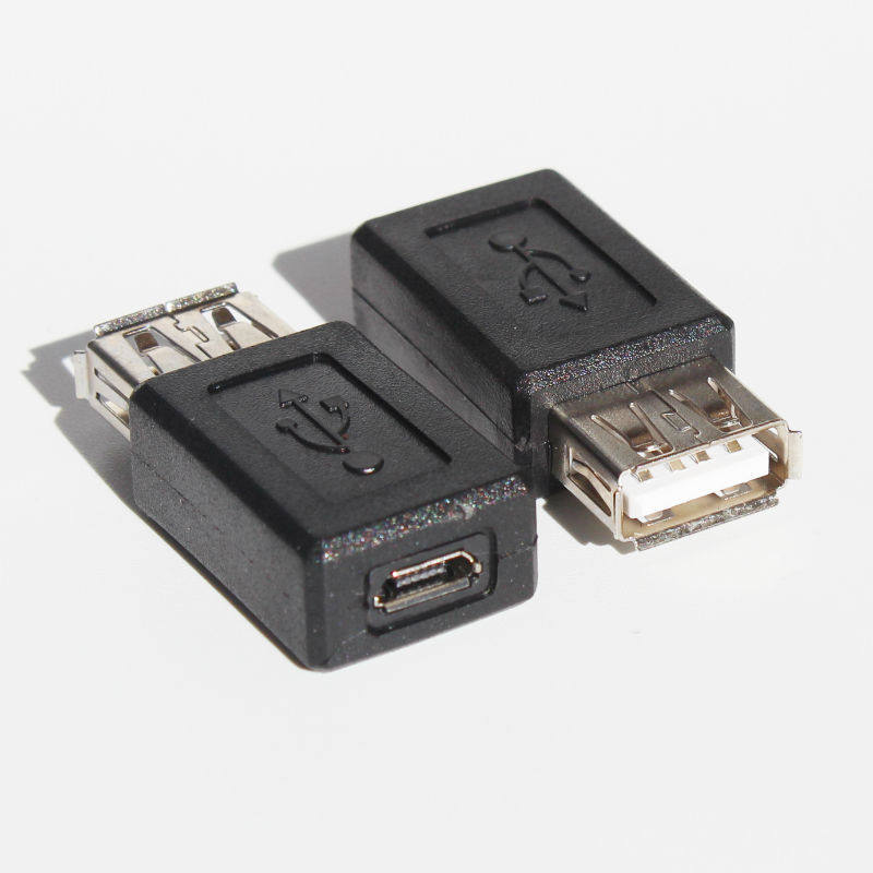 usbmicro母口转插孔母对母孔安卓转接头