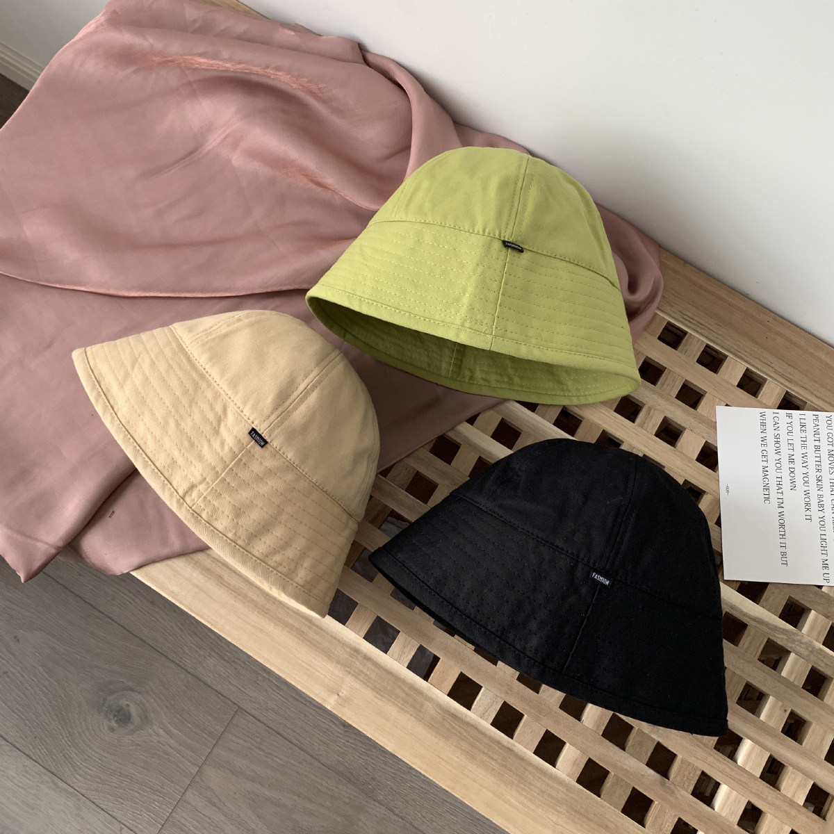 小众个性渔夫帽女韩版百搭潮日水桶帽网红帽子帽子