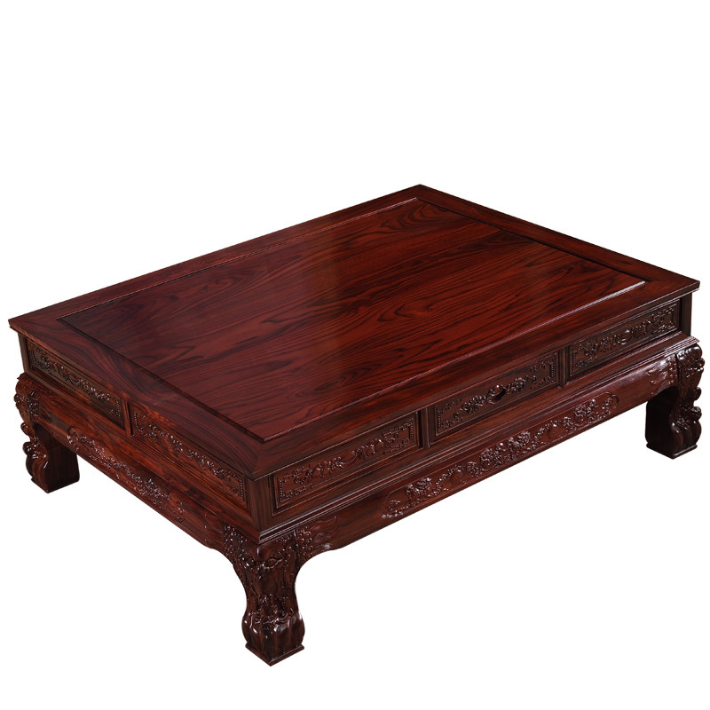 国标红木家具印尼酸枝大平阔叶黄檀茶几茶几