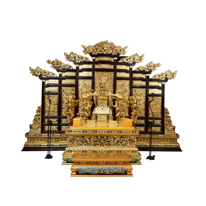 龙椅宝座皇上皇帝仿古东阳木雕皇宫寺庙禅椅其它椅子