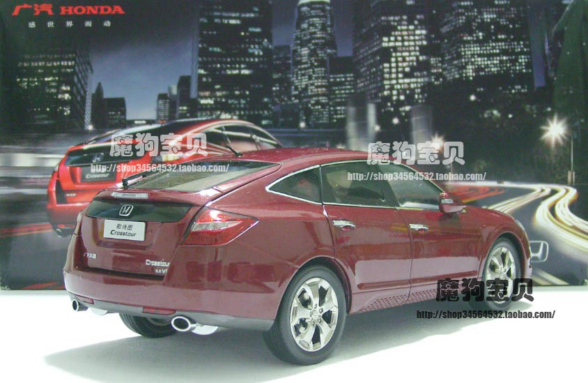 广汽本田crosstour,2020款本田歌诗图 原厂 广汽本田 歌诗图 honda crosstour 1:18 合金