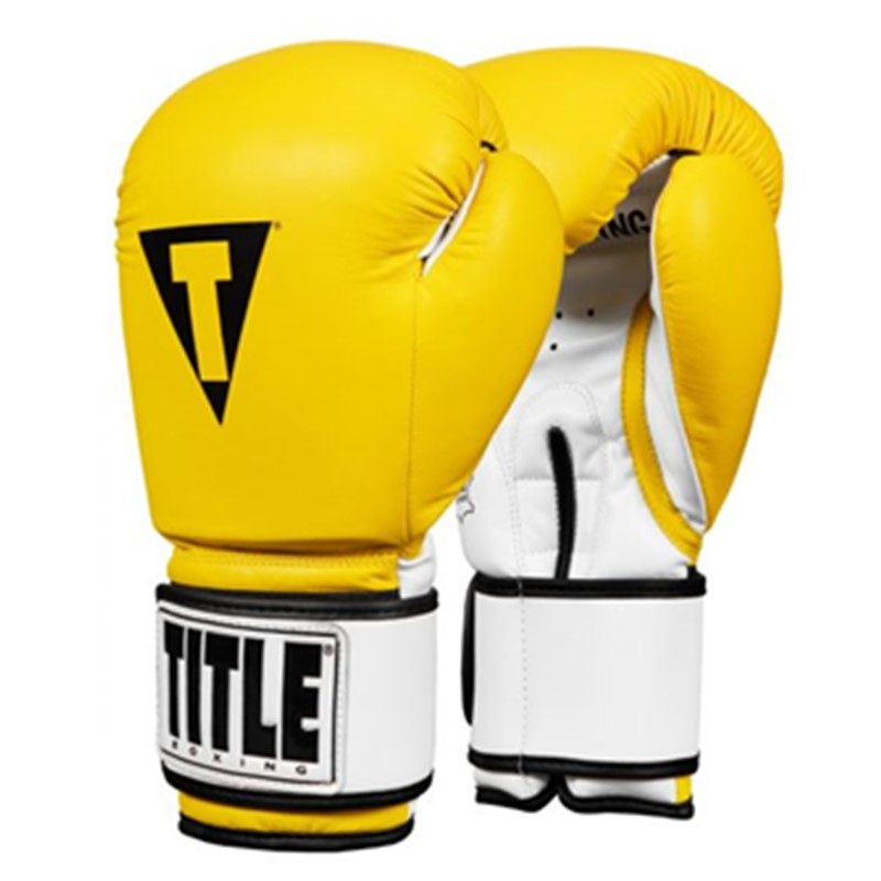 美国title拳击手套女子拳套纯皮多色拳击手套