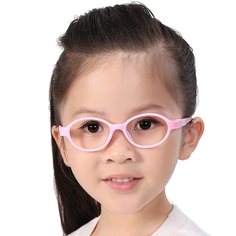 硅胶儿童百变金刚眼镜架超轻近视远视眼镜tr90眼镜架