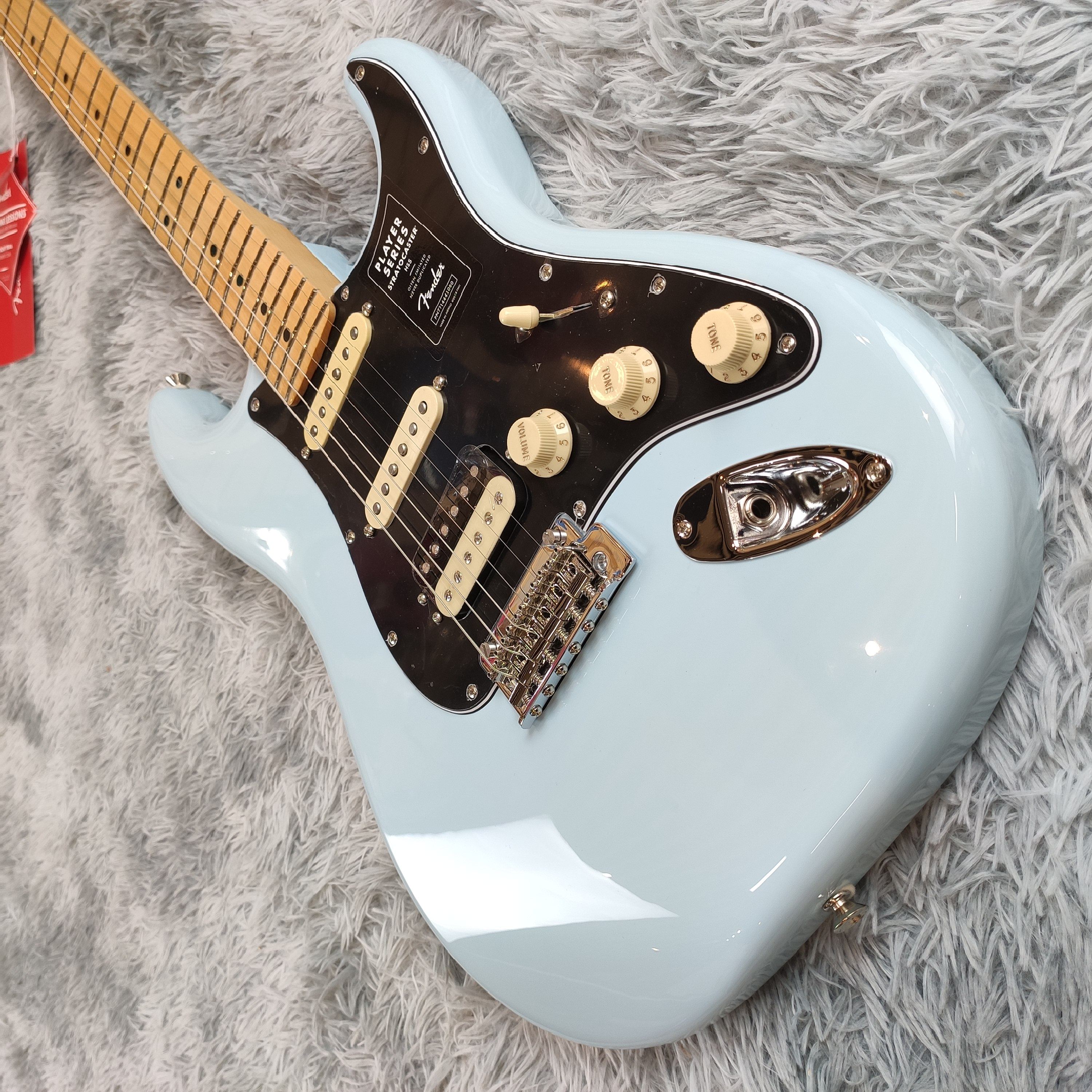 暂缺fender玩家playerfsr墨产芬达限量吉他st吉他-电吉他