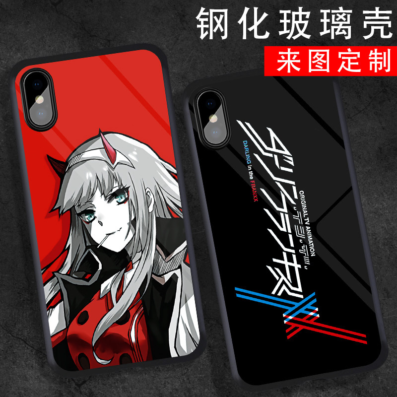 国家队02手机壳适用于苹果iphone13定制动漫darling卡通手机保护套