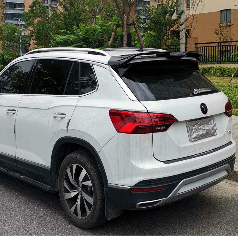 1920款大众探岳改装尾翼gte专用打孔定风尾翼顶尾翼