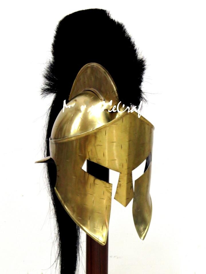 头盔helmet印度代购手作复古斯巴达金属帽子cosplaycosplay配件