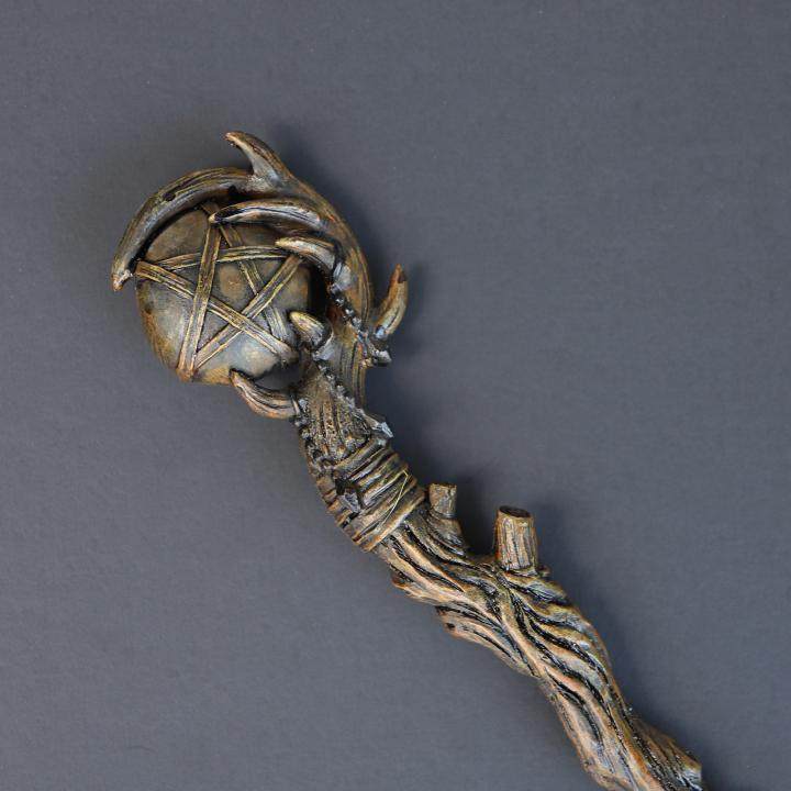 wand美国代购迷人复古手捧星球常春藤设计魔杖cosplay配件