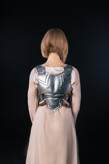 corset乌克兰代购手作定制复古不锈钢胸甲盔甲盔甲上cosplay女装