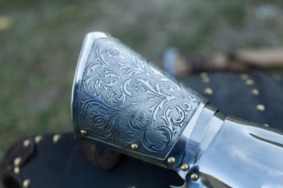 gauntlet乌克兰代购手作复古手套不锈钢金属护手cosplaycosplay配件