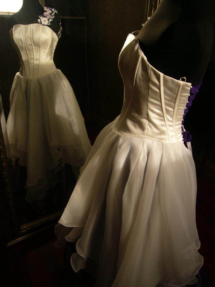 corset海外代购手作迷人梦幻童话束腰婚礼白色婚纱