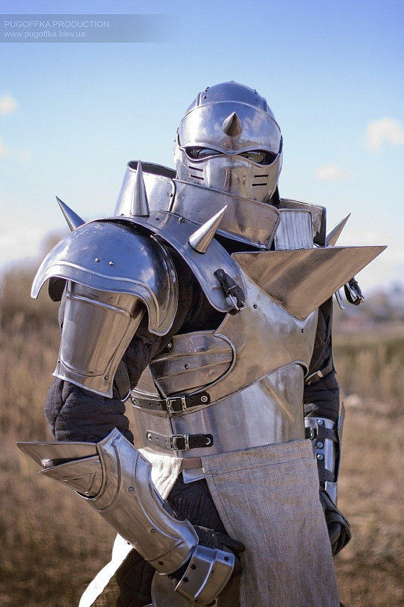 乌克兰代购armor手作蒸汽朋克钢铁盔甲动画角色服饰