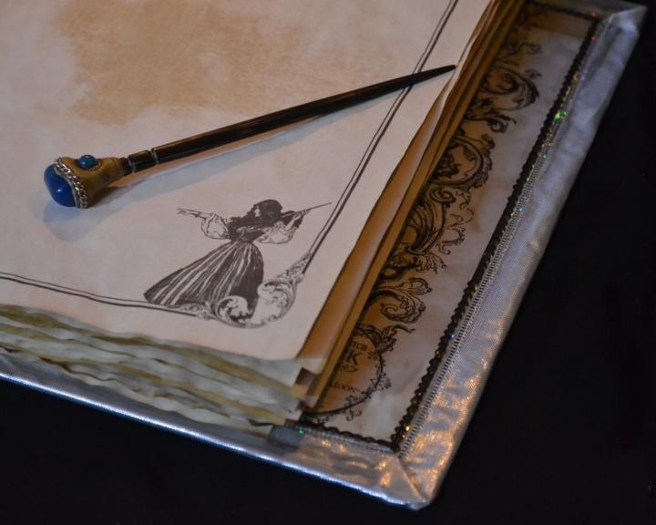 美国代购format手作羊皮纸装订魔法咒语插图魔术其它