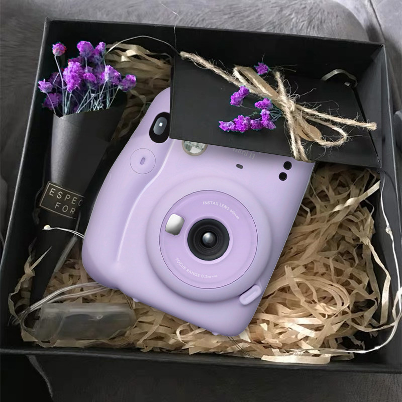 富士mini11相机套餐拍立得相纸自拍美颜男女女学生一次成像